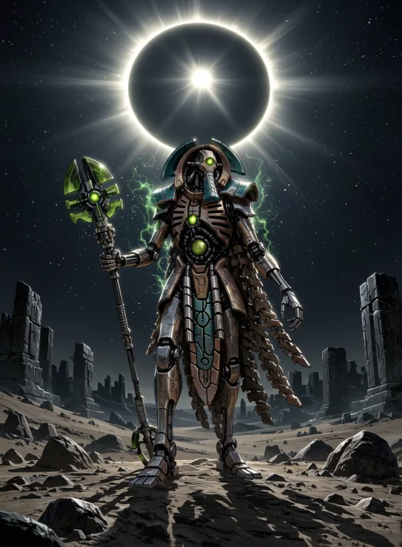Necroncryptek, One Ancient Slender Alien Machine Technologis...