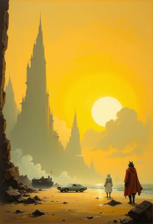 A Beautiful Expressive Painting. This Is A High-quality Digi...