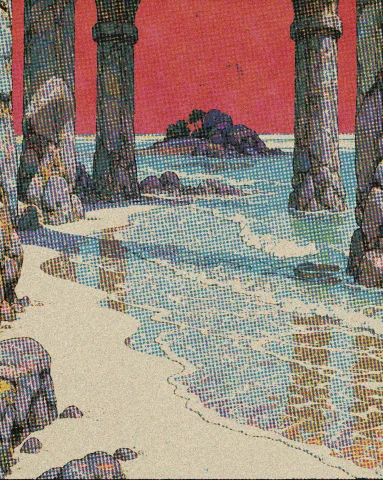 Yfgmooby Style A Tropical Beach Scene Rendered As A Classica... — Stable Diffusion AI Prompt: / YFGMooby style/ A tropical beach scene rendered as a classical interior painti...