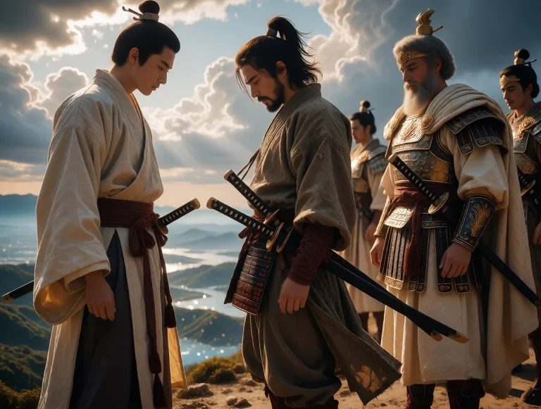 A Cinematic, Ultra-detailed Scene Set In The Afterlife, The...