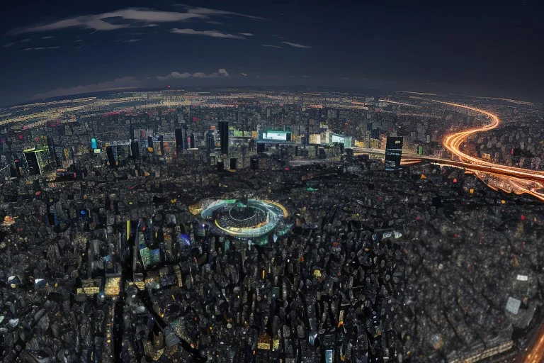 Amazing Tokyo Night Landscape
