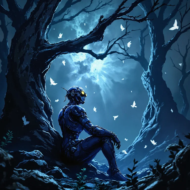 In The Heart Of A Mystical Forest, A Lone Sentinel Stands Wa...