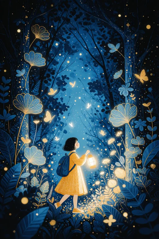 Zidiusart, A Whimsical And Enchanting Book Illustration Of A...