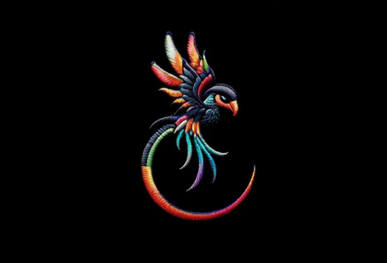 Ral-embroideredpatch, Traditional Tattoo Art In A Patch, In...