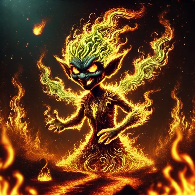 Blue Fire,green Fire