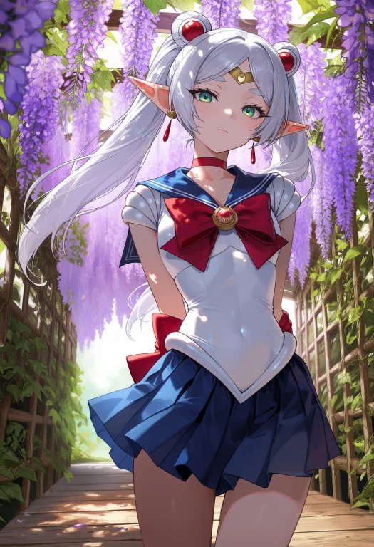 Masterpiece, Best Quality, 1girl, Solo, Frieren, Twintails,...