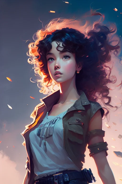 Samdoesart1 Dreamlikeart1 Full Body Portrait Of A Beautiful...