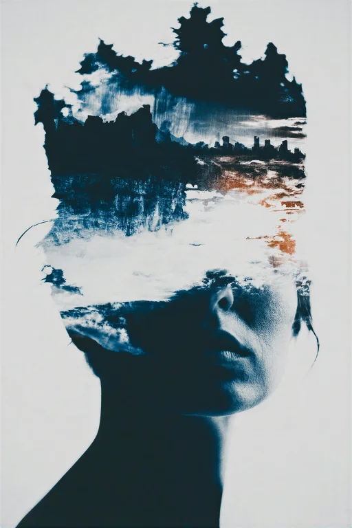 Dark Fantasy Portrait Of A Melancholic Queen In Her Early 30...