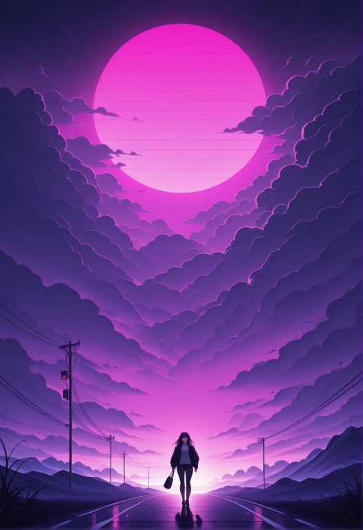 Lorack-neon-retrowave-il-0000121, In The Style Of Ck-rw, A W...