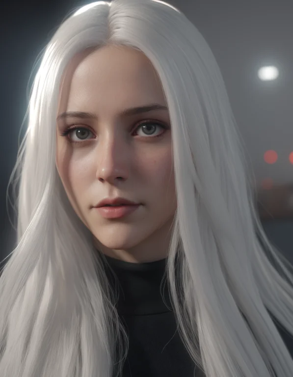 Loraice  Fire0.0,asdxohnxs. White Hair Photorealistic Long H...