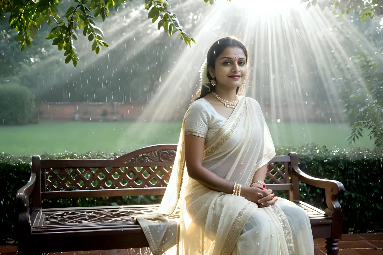 Photorealistic Subject1.2, Mskmdesi Indian Woman,centered Si...