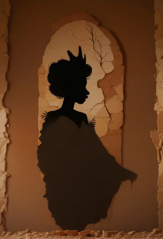 Score8up, Score7up, Wall, Mural, Faded Silhouette Of A Woman...
