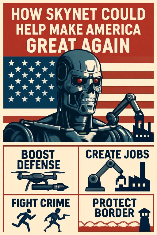 Infographic On How Skynet Could Help Make America Great Agai...