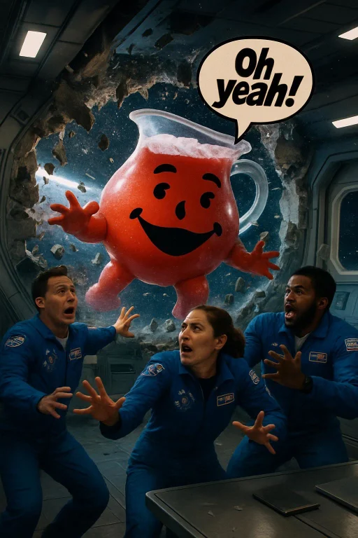 This Is A Kool-aid Tv Commercial That Looks Like A Blockbust...