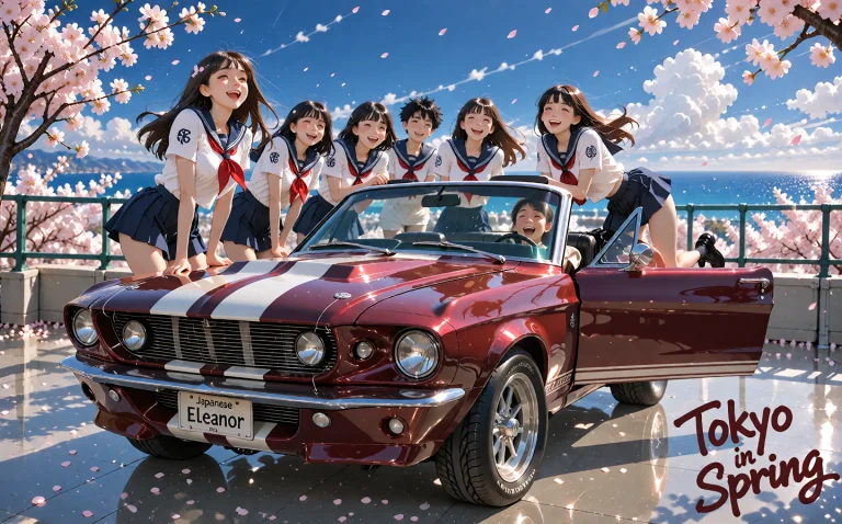Eleanor High Quality, Masterpiece, Japanese Spring Break On...