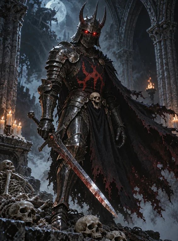 Lorakreadarkfantasykrea23349621epoch101a Cursed Black Knight...
