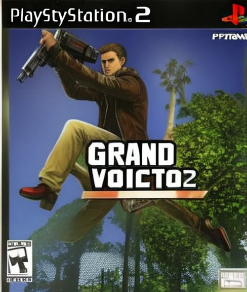Grand Theft Auto Brazil,playstation 2 Cover Box Art