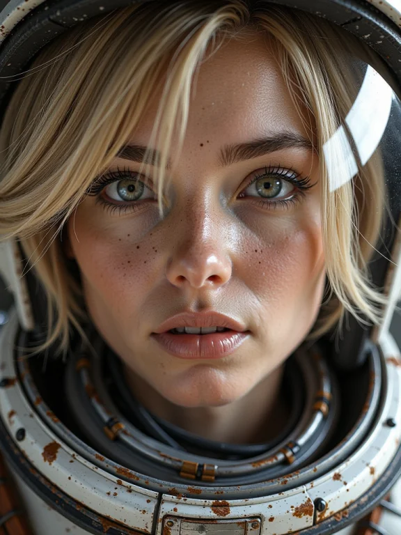 Hasc, C0rr1d0r, Close-up Of A Short Blonde Haired Womans Fac...