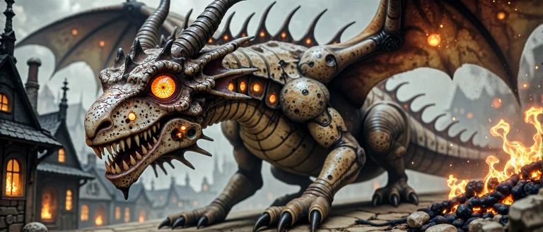 Yfg-stranje Style, Wackadoodledaal, A Giant Dragon Terrorizi...