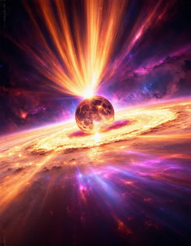 Accretion Disk, Breathtaking Attention To Details, Crisp Det... — Stable Diffusion AI Prompt: accretion disk, breathtaking attention to details, crisp details, absurdres, dig...