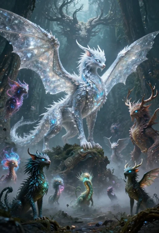 A Breathtaking Gathering Of Completely Original Mythical Cre...