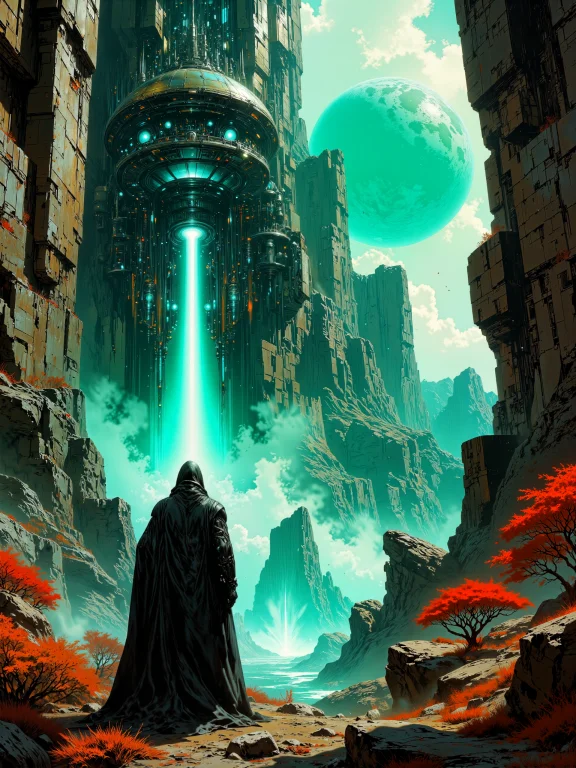Famous Science Fiction Artwork, Inspired By Roger Dean And S...