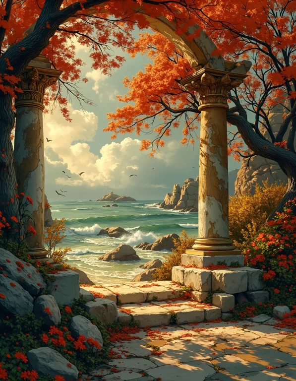 Neoclassicism, Anime Artwork Ethereal Fantasy Concept Art Of...