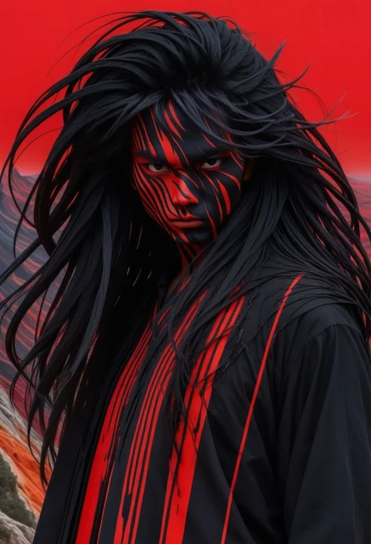 Closeup Portrait, An Abstract Surreal N Abstract Surreal Col...