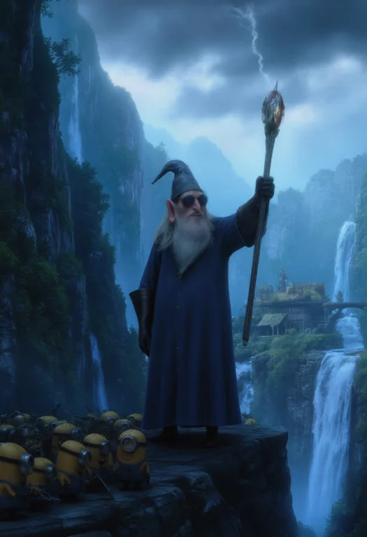 Dr. Nefario From Despicable Me Reimagined As Gandalf The Gre...