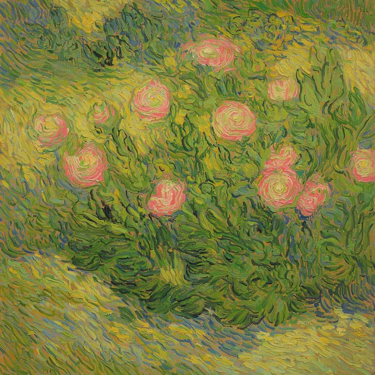 R1792f2dvangog The Composition Is A Vibrant Floral Study Wit...