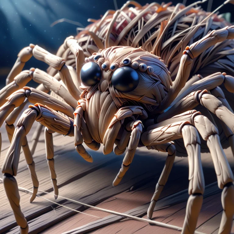 Made Of Straw Spider, Detailed, Best Quality, Masterpiece, A...