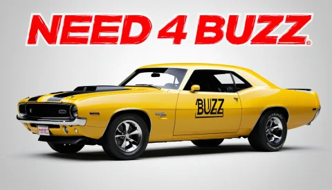Muscle Car, Text That Says Need 4 Buzz — SDXL AI Prompt: muscle car, text that says "Need 4 buzz"