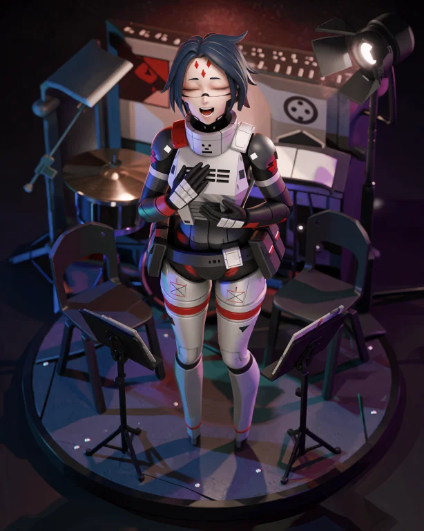 Klbr Replika Full Body, High Quality 3d Diorama Render, The...