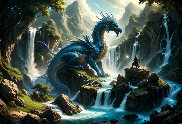 Cinematic Still The Discworld, Midday, Ral-fntsyrlms, Azure...