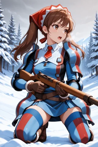 Masterpiece, Best Quality, 1girl, Solo, Loravcalicia-illu-nv... — Stable Diffusion AI Prompt: masterpiece, best quality, 1girl, solo, vcalc, twintails, brown hair, long hair...