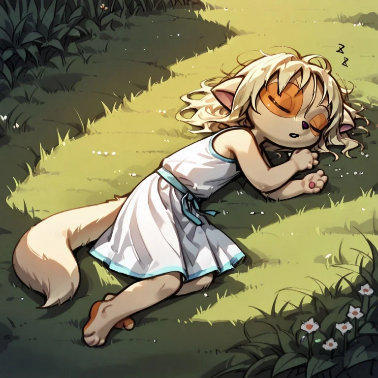 Dreamkeepers,1girl,paige,solo,furry,tail,sourcefurry,blonde...