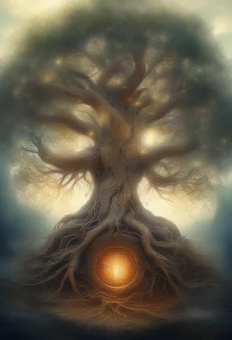 Masterpiece, Best Quality, An Ancient Tree Of Life With Lumi... — SDXL AI Prompt: masterpiece, best quality, an ancient tree of life with luminous roots, fantasy...