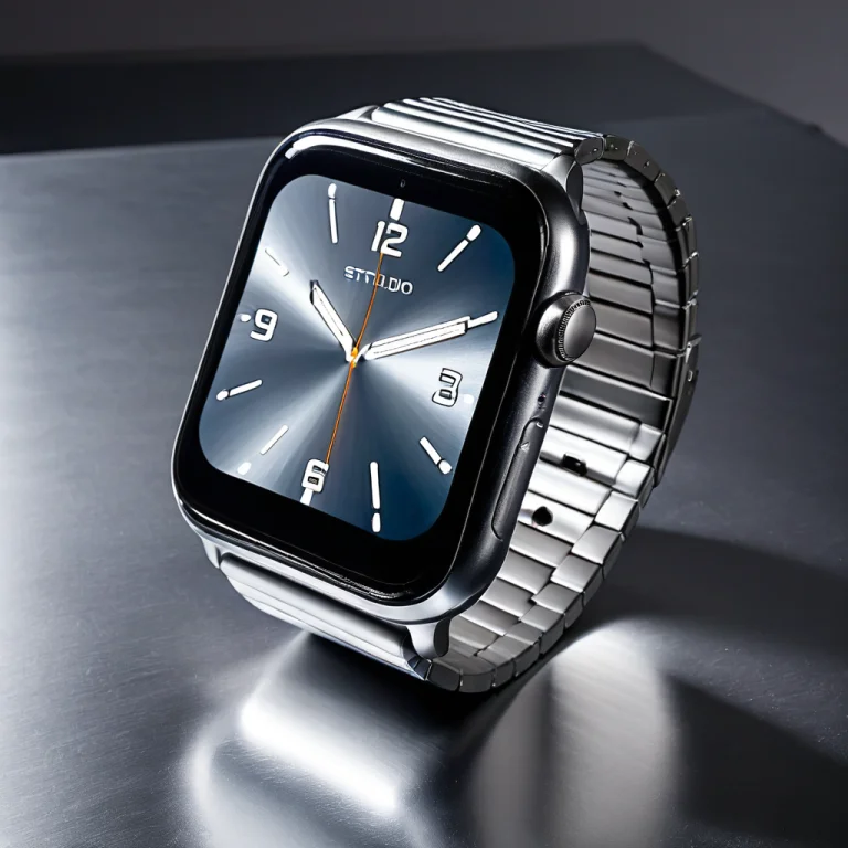 Loratechbrushedaluminumv10.80, Techalum, A Smartwatch On A B...