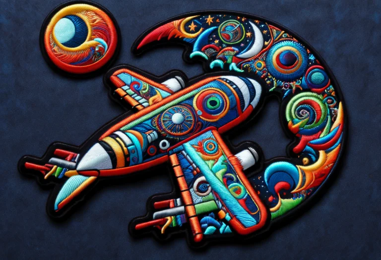 Ral-embroideredpatch, Moon Cast A Shadow Menace Comes Near F...