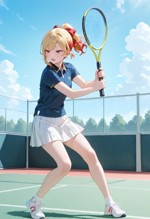 1girl, Solo, Lazypos, Anime-style Digital Drawing, Looking A...