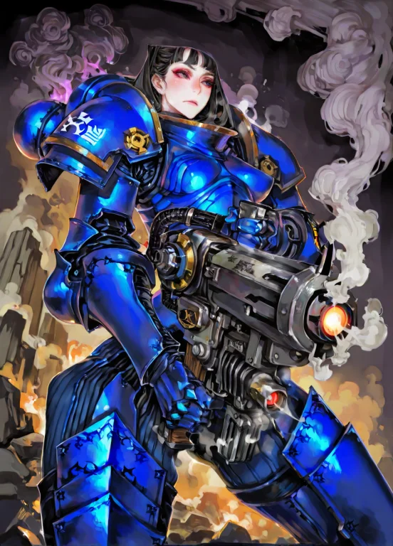 , M1er0sk, Honjou Raita, Warhammer 40k , Masterpiece, Best Q...