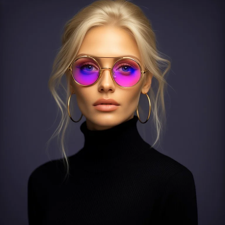 Color Palette1.1, Cinematic Fashion Photography, High-contra...