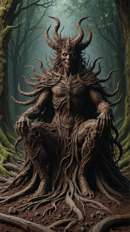 Loraelementearthsdxl1elementearth Wicked Underworld Deity