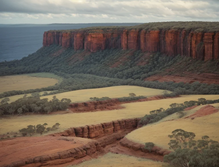 Analogue Style Lorafujieternatungsten10.8, Rural Australia,...