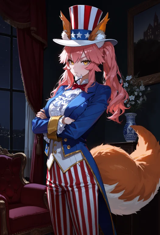 Masterpiece, Best Quality, 1girl, Solo, Tamamo No Mae Fate,...