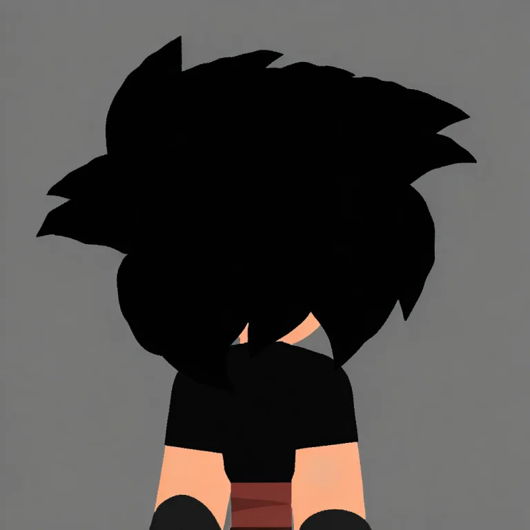 Lloyd, 1boy, Solo, Pale Skin, Black Hair, Spiky Hair, Horns,...
