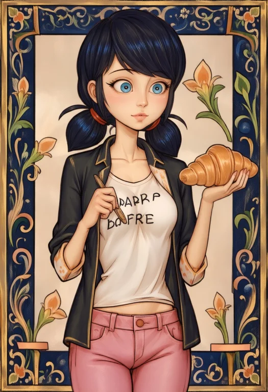 Masterpiece, Best Quality, Marinette Dupain-cheng, 1girl, Sh...