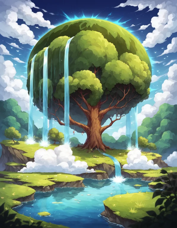 Score9, Score8up, Score7up, Break , A Majestic Floating Isla...