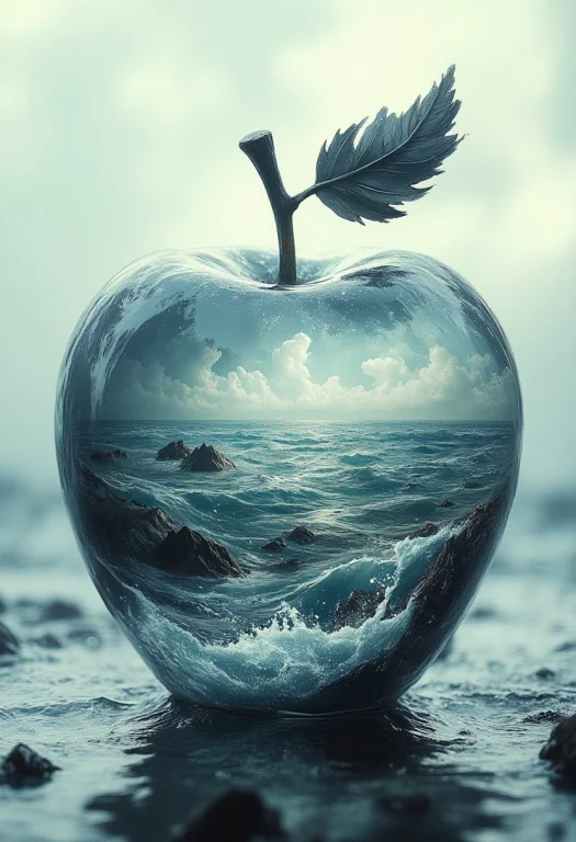 Lovely Double Exposure Image By Blending Together A Stormy S...