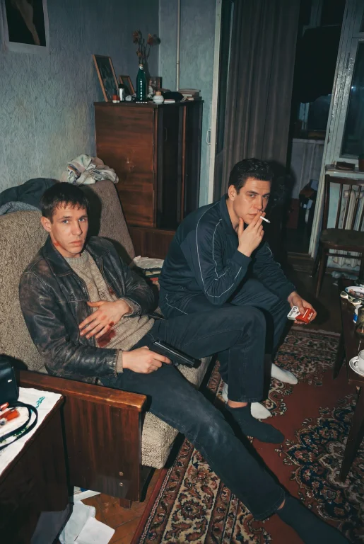 Analog Shot By Nan Goldin, Russia, 90s. Hyperdetailed, Crisp...